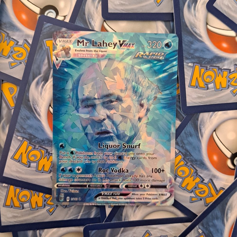 Mr Lahey Pokemon Card - TPB